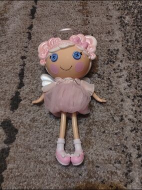 Lalaloopsy Cloud Sky Doll Large Doll Wings Halo Shoes 2012 Pink Angel Full Size